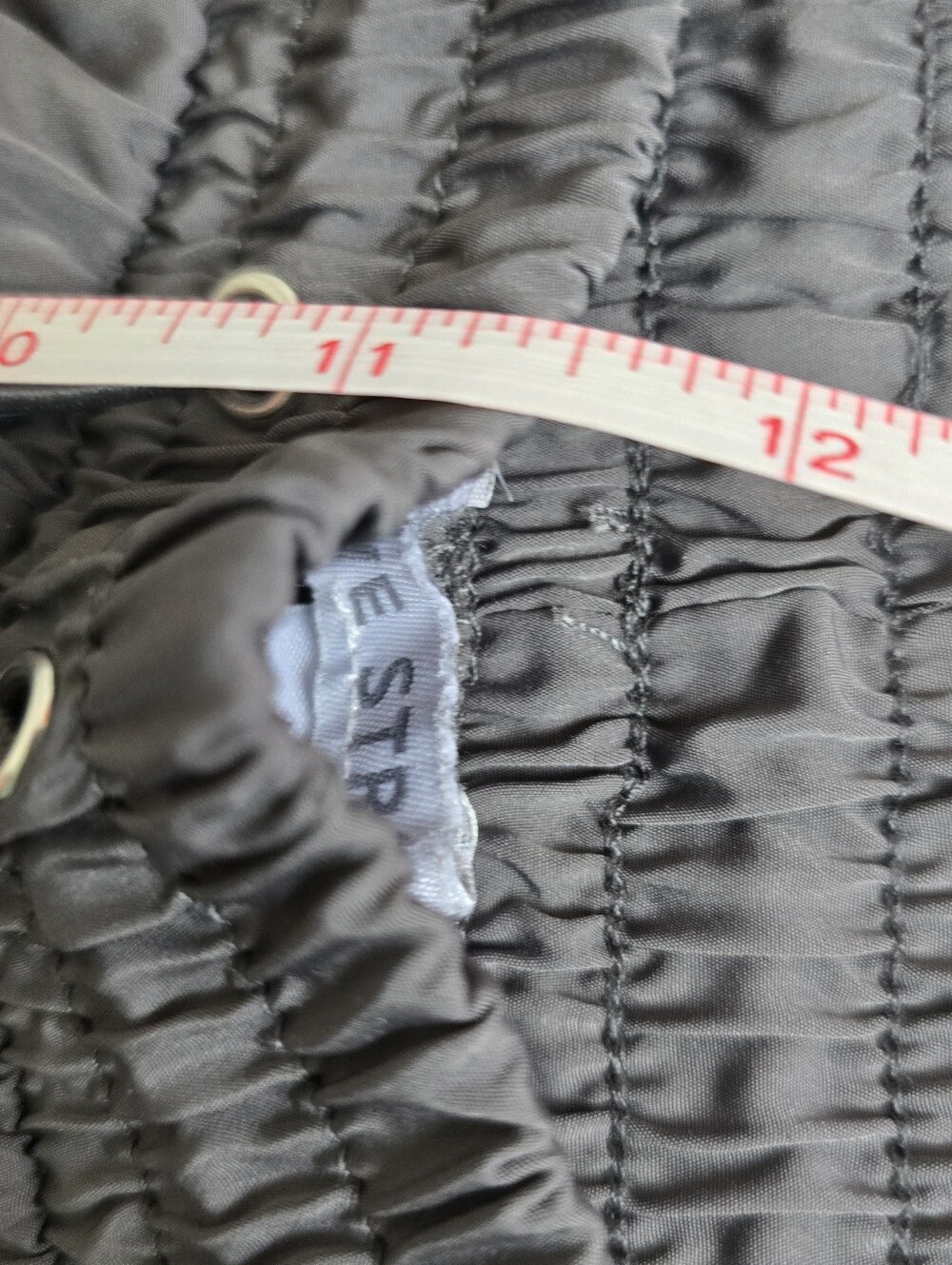 Charcoal Gray Cargo Jogger Pants Drawstring Utility Hiking Travel Outdoor L - Picture 12 of 15